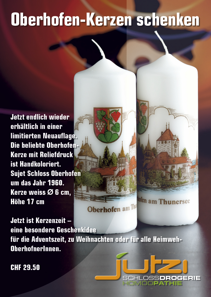 Plakat Oberhofen-Kerzen